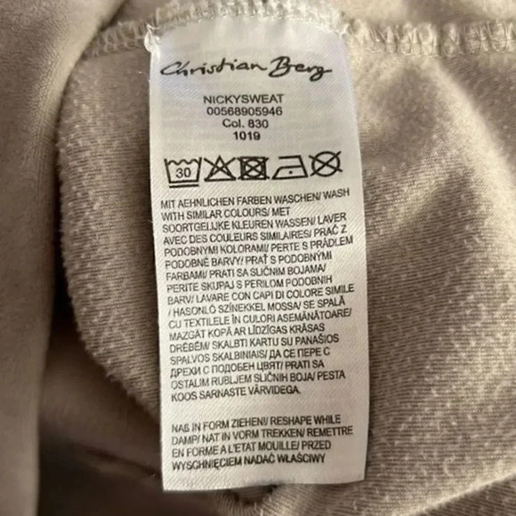 Christian Berg woman size Large in gray - Picture 4 of 4